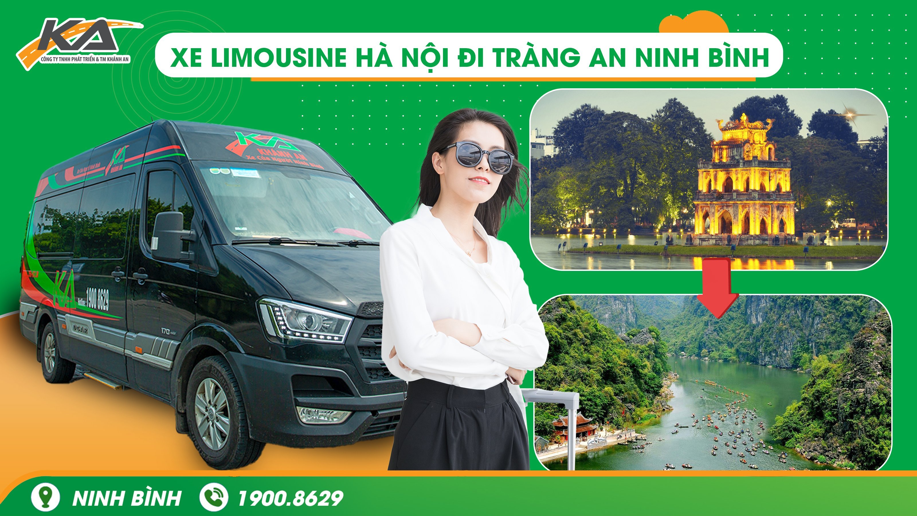 Xe Limousine Hà Nội đi Tràng An Ninh Bình rẻ nhất