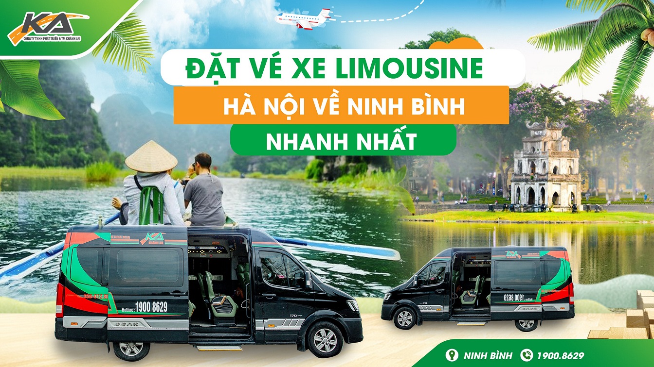 Đặt vé xe Limousine Hà Nội về Ninh Bình nhanh nhất