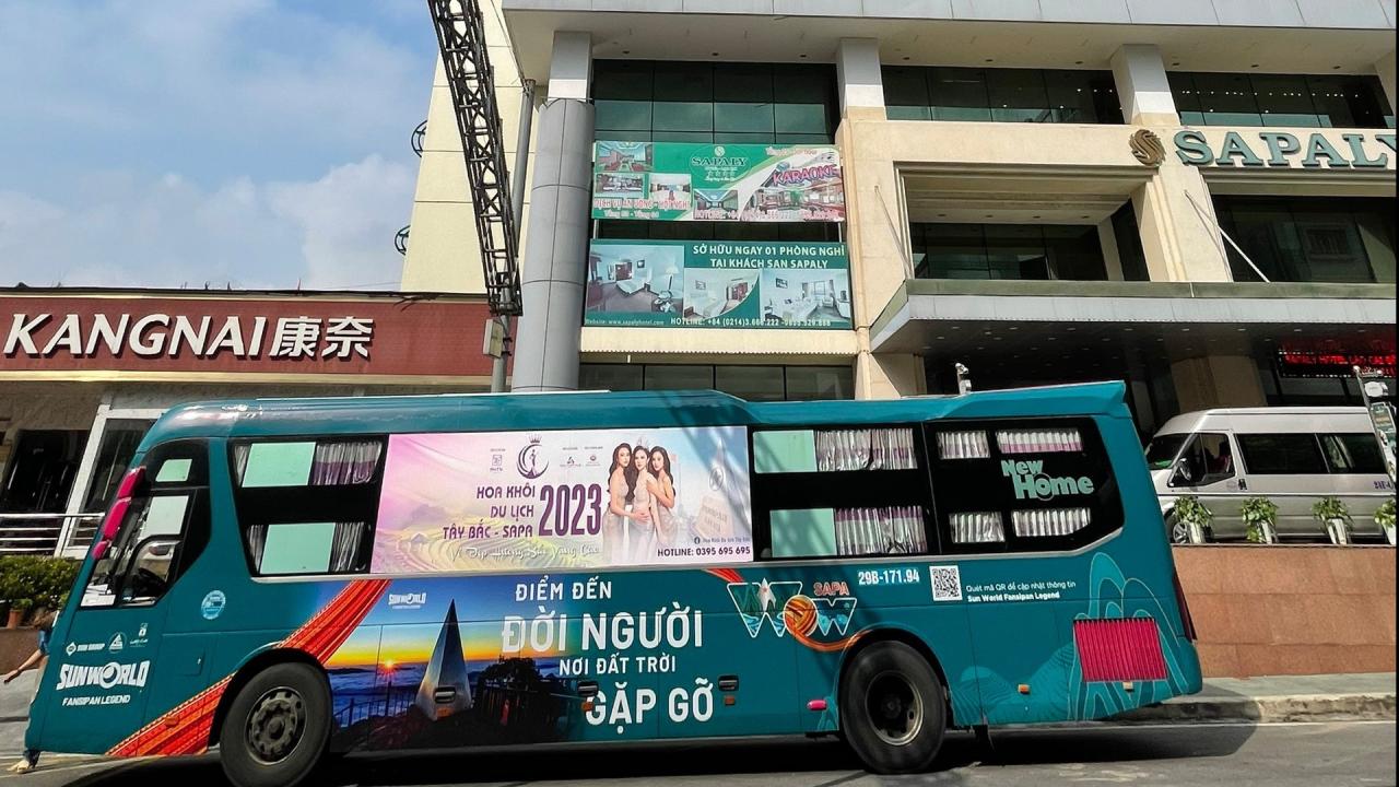 Interbus Lines tài trợ vận chuyển cuộc thi Hoa khôi Du lịch Tây Bắc 2023